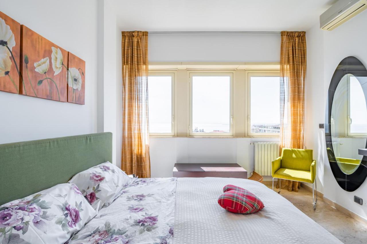 Catania Seaview Apartment With Balcony Eksteriør bilde