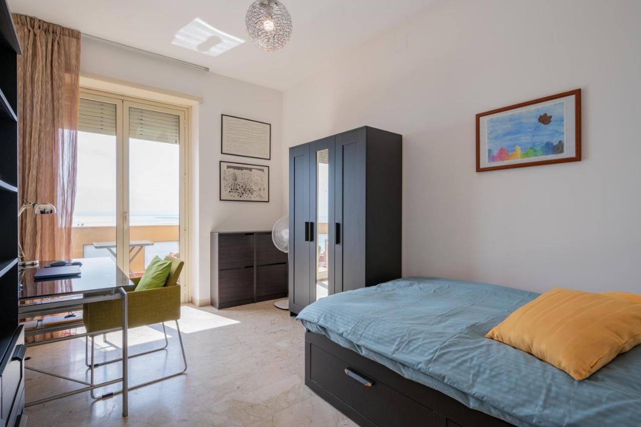 Catania Seaview Apartment With Balcony Eksteriør bilde